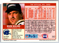 1989 NFL Proset Mark Malone #362