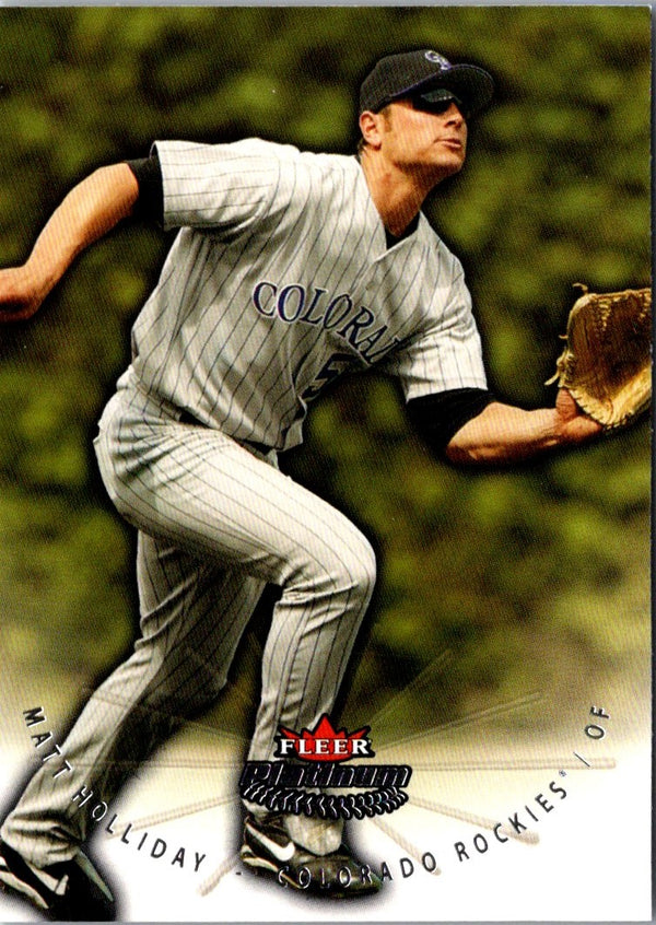 2005 Fleer Platinum Matt Holliday #2