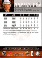 2012 Upper Deck Christian Ehrhoff #15