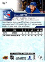 2017 Upper Deck Kevin Hayes #377