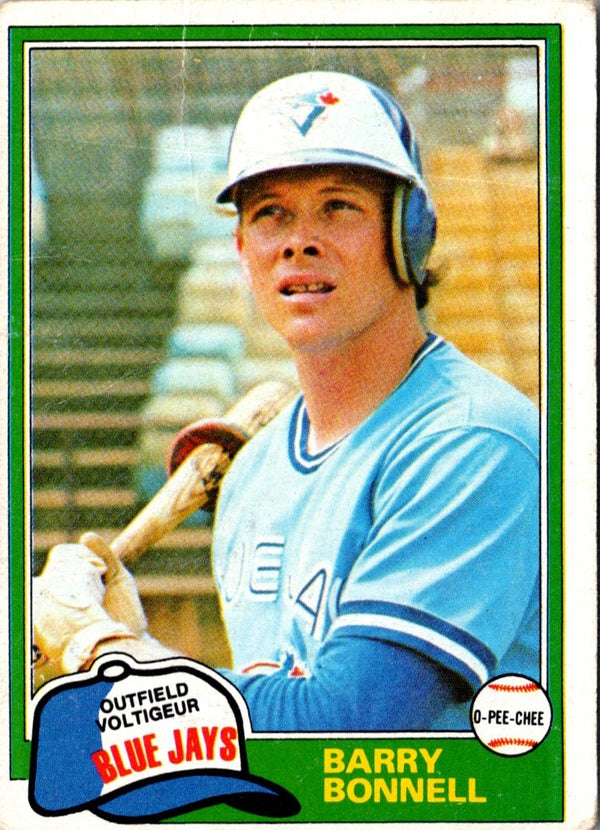 1981 O-Pee-Chee Barry Bonnell #82