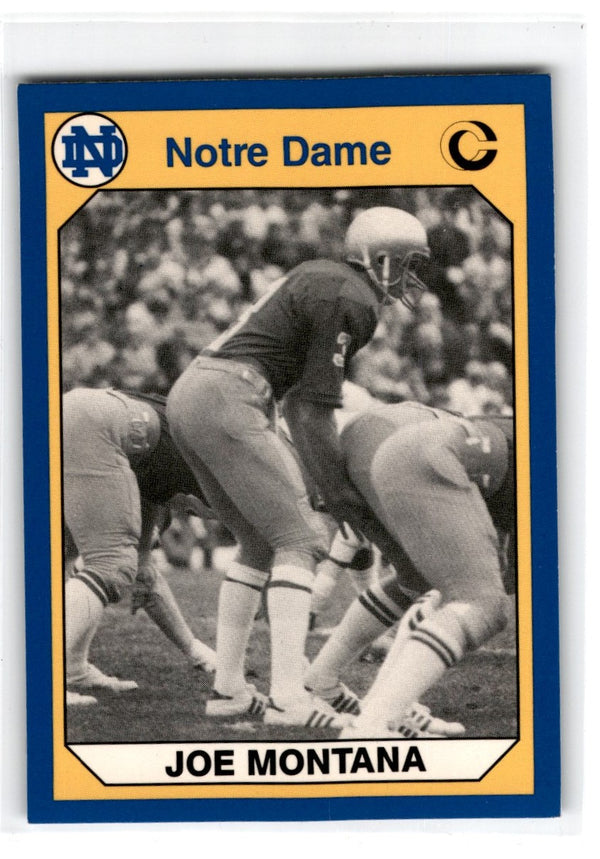 1990 Collegiate Collection Notre Dame Joe Montana #170