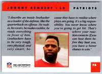 1991 ProLine Johnny Rembert #74