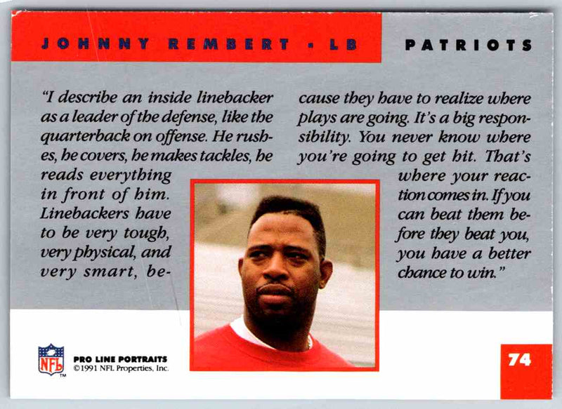 1991 ProLine Johnny Rembert