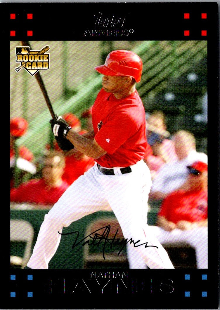 2007 Topps Updates & Highlights Nathan Haynes