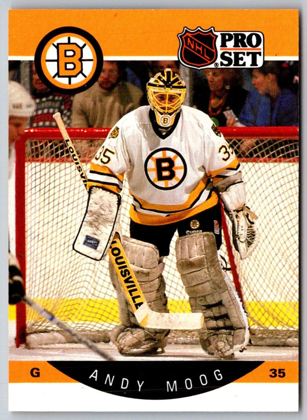 1990 Pro Set Andy Moog #10