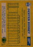 1982 Topps Dexter Bussey #336