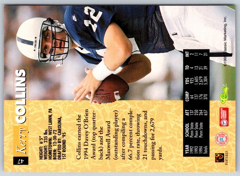1996 Summit Kerry Collins