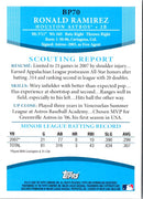 2008 Bowman Prospects Ronald Ramirez