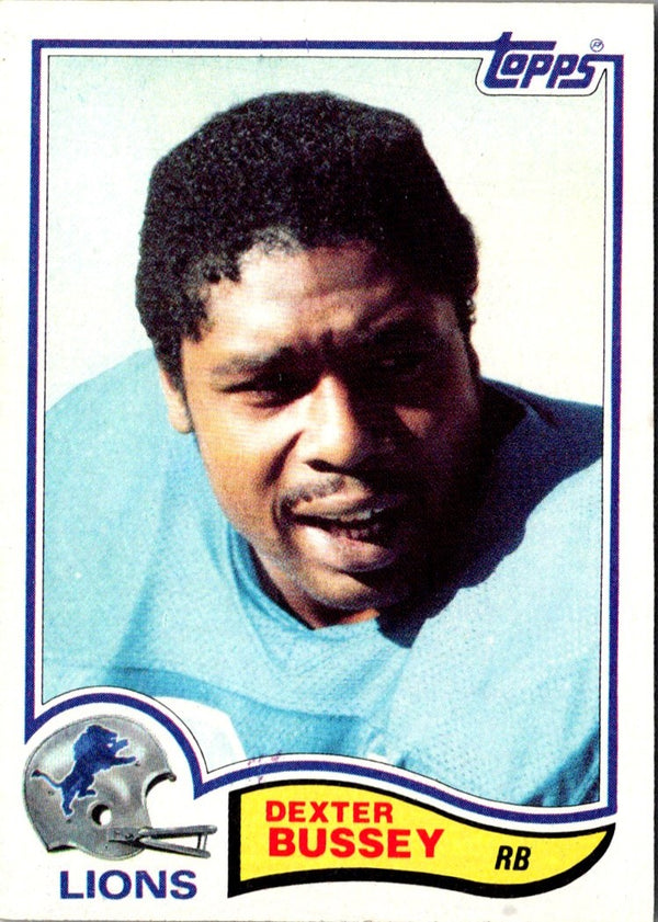 1982 Topps Dexter Bussey #336