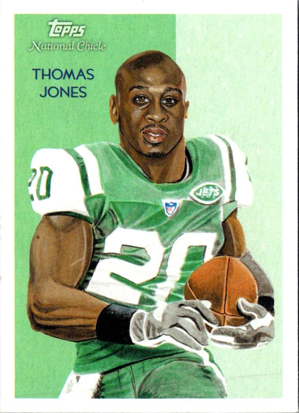 2009 Topps National Chicle Mini Back Thomas Jones #C188
