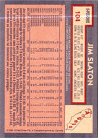 1984 O-Pee-Chee Jim Slaton #104