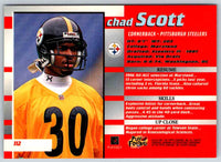 1991 Bowman BestFootball Chad Scott #112