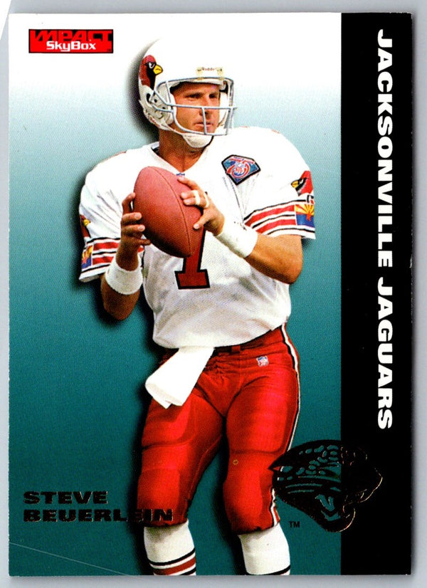 1995 SkyBox Impact Steve Beuerlein #66