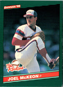 1986 Donruss The Rookies Joel McKeon