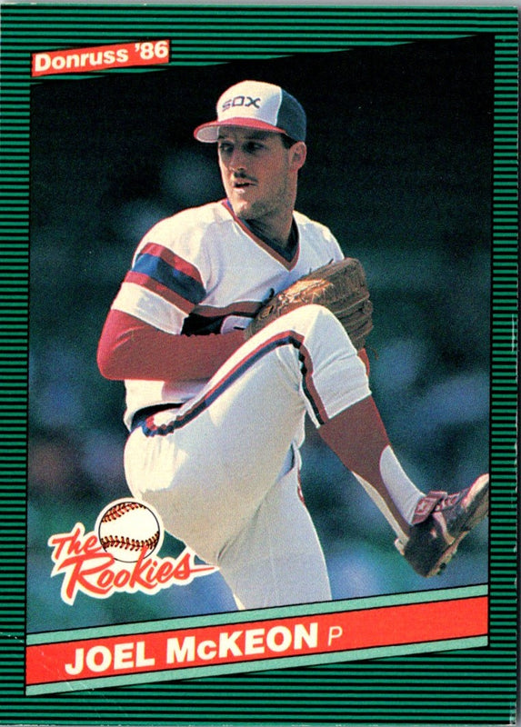 1986 Donruss The Rookies Joel McKeon #55
