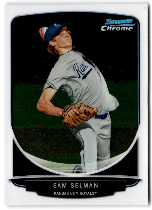 2013 Bowman Chrome Prospects Sam Selman #BCP110