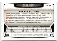 2013 Bowman Chrome Prospects Todd Kibby #BCP55