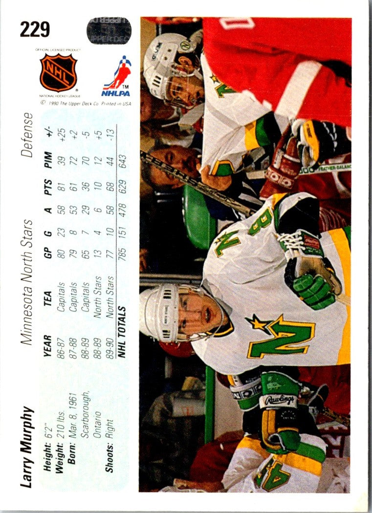 1990 Upper Deck Larry Murphy