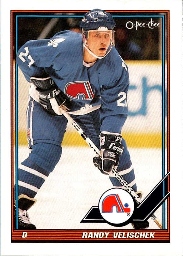 1991 O-Pee-Chee Randy Velischek #377