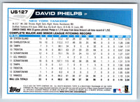 2013 Topps Update David Phelps #US127