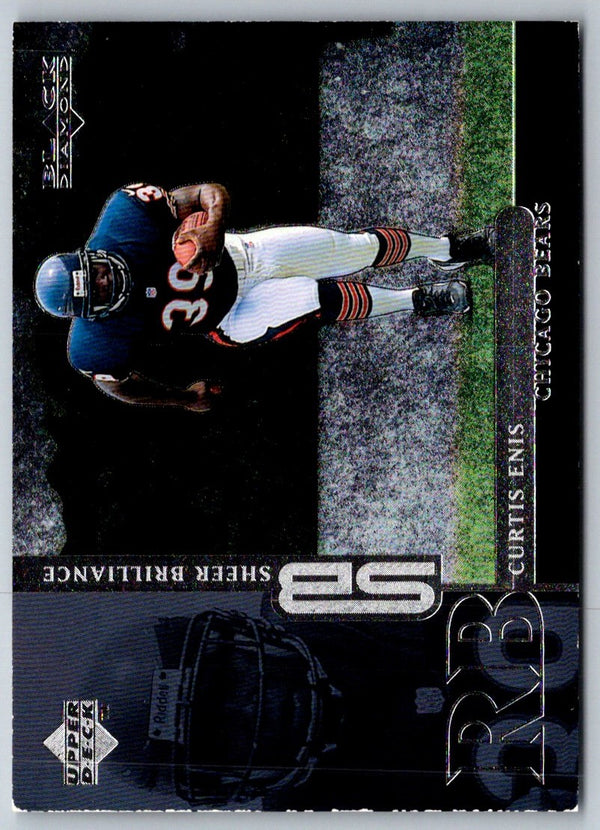 1998 Upper Deck Black Diamond Rookie Edition Sheer Brilliance Curtis Enis #B24 1289/3900