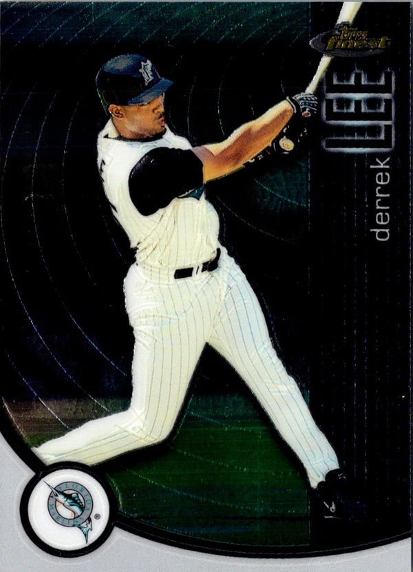 2001 Finest Derrek Lee #99