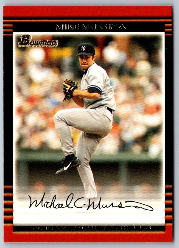 2002 Bowman Mike Mussina #70