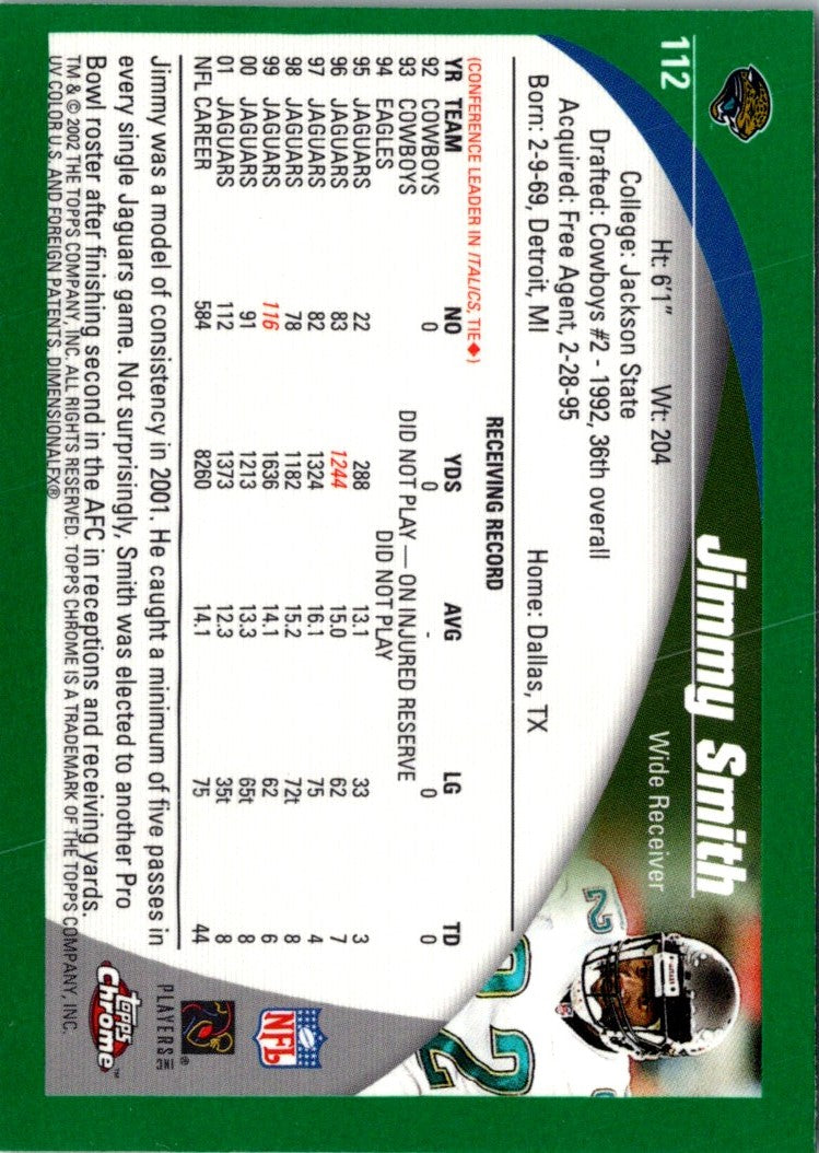 2002 Topps Chrome Jimmy Smith