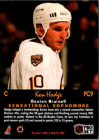 1991 Pro Set Platinum Collectibles Ken Hodge #PC9