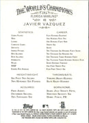 2011 Topps Allen & Ginter Javier Vazquez