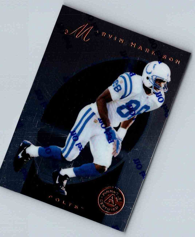 1997 Pinnacle Certified NFL Marvin Harrison #109