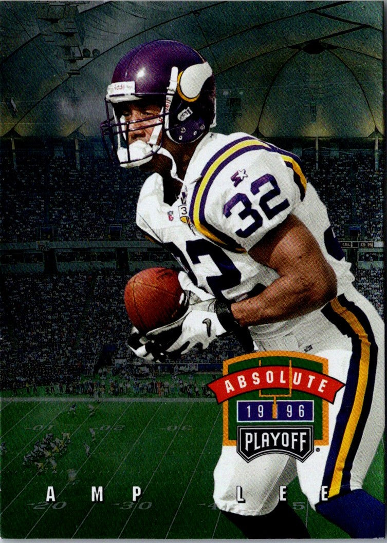 1996 Playoff Absolute Amp Lee