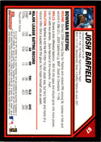 2007 Bowman Josh Barfield #67