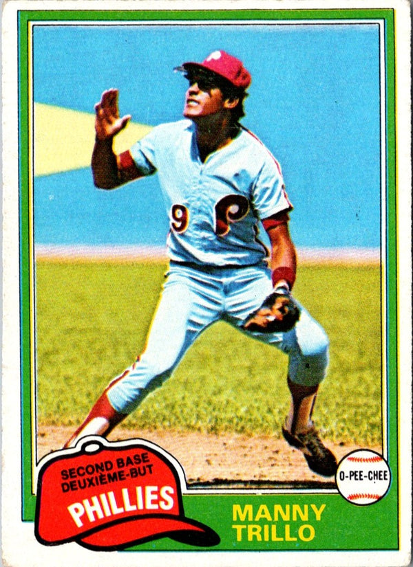 1981 O-Pee-Chee Manny Trillo #368