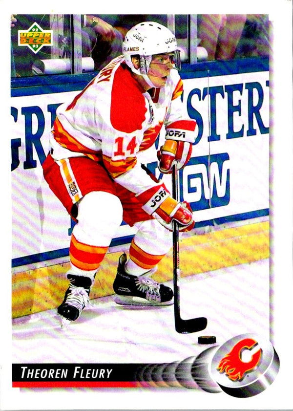 1992 Upper Deck Theo Fleury #285B