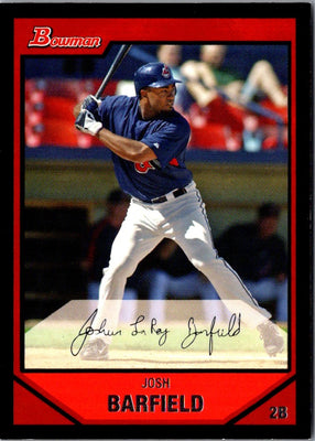 2007 Bowman Josh Barfield #67