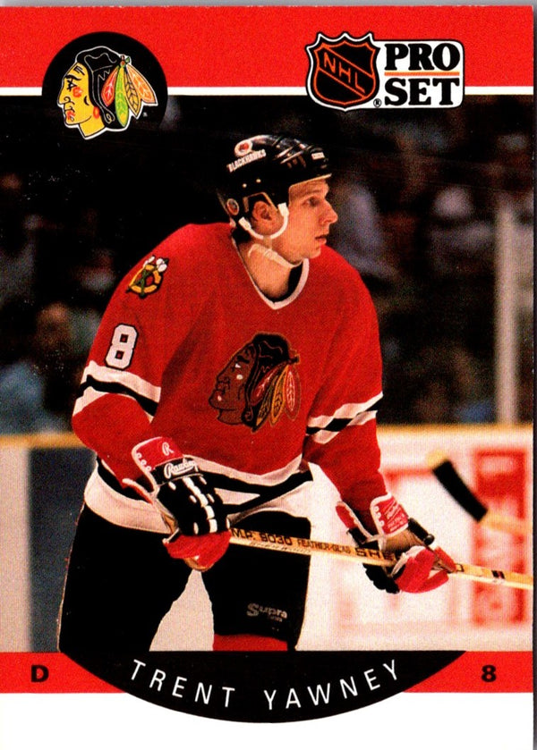 1990 Pro Set Trent Yawney #64