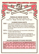 1981 Donruss Ron Davis