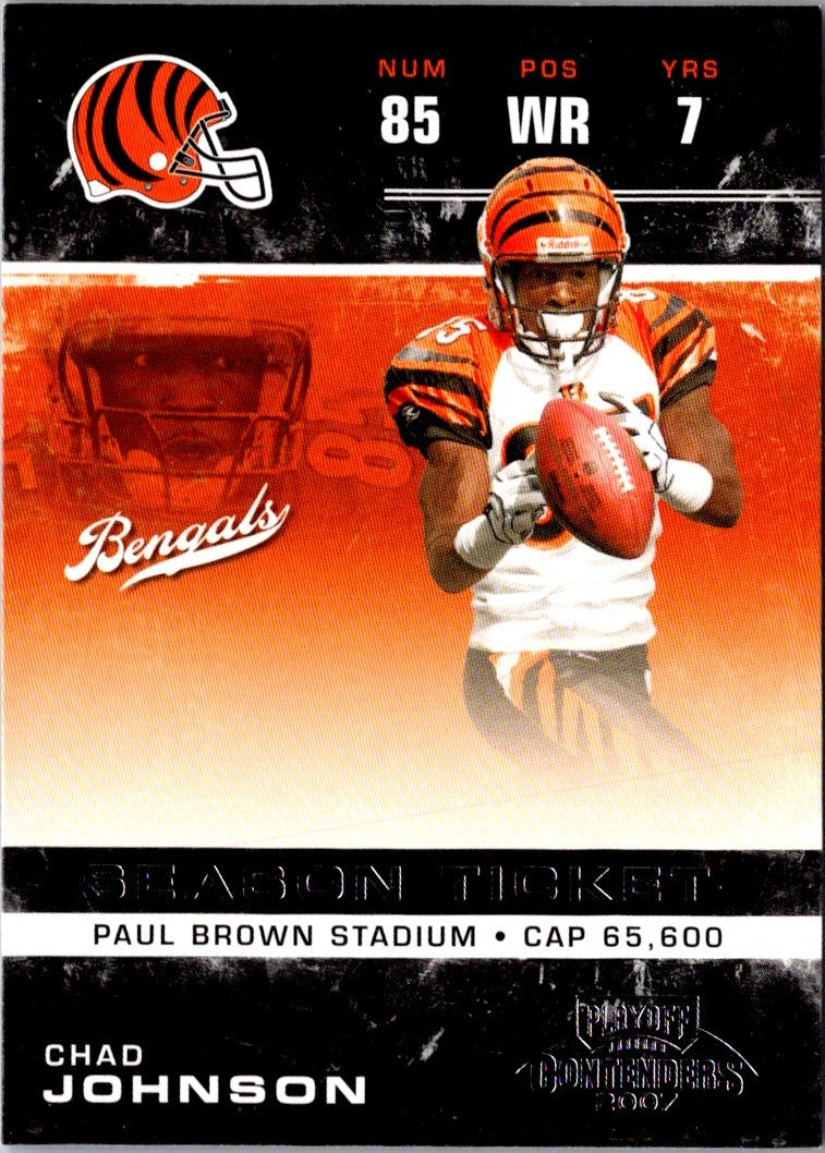 2007 Playoff Contenders Chad Johnson