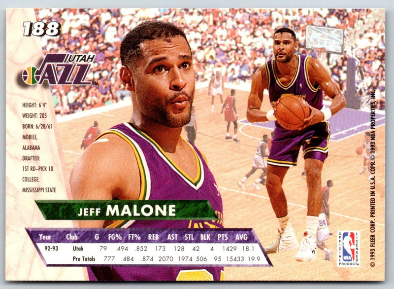 1993 Ultra Jeff Malone