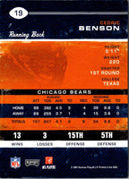 2007 Playoff Contenders Cedric Benson #19