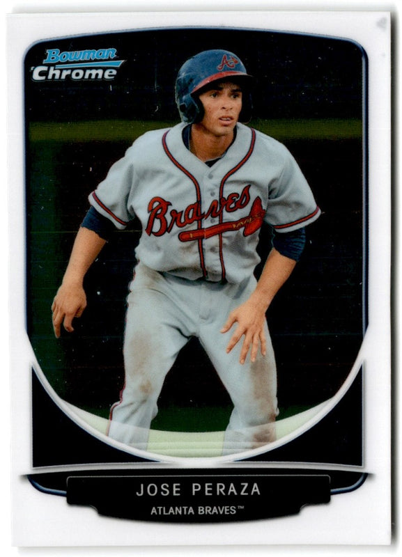 2013 Bowman Chrome Prospects Jose Peraza #BCP36
