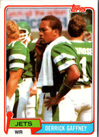 1981 Topps Derrick Gaffney #426