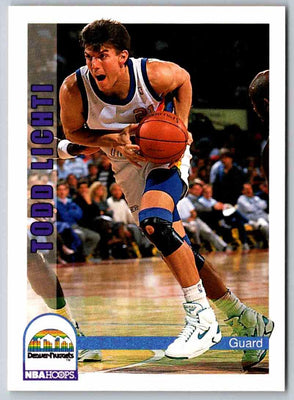 1992 Skybox Todd Samuel #58