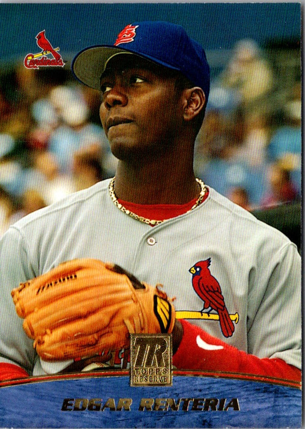 2001 Topps Reserve Edgar Renteria #5