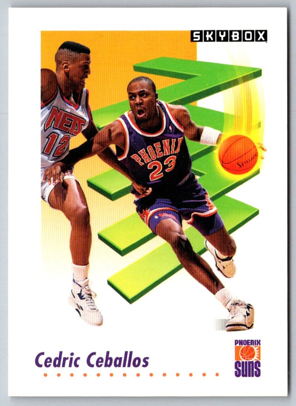 1991 SkyBox Cedric Ceballos #222