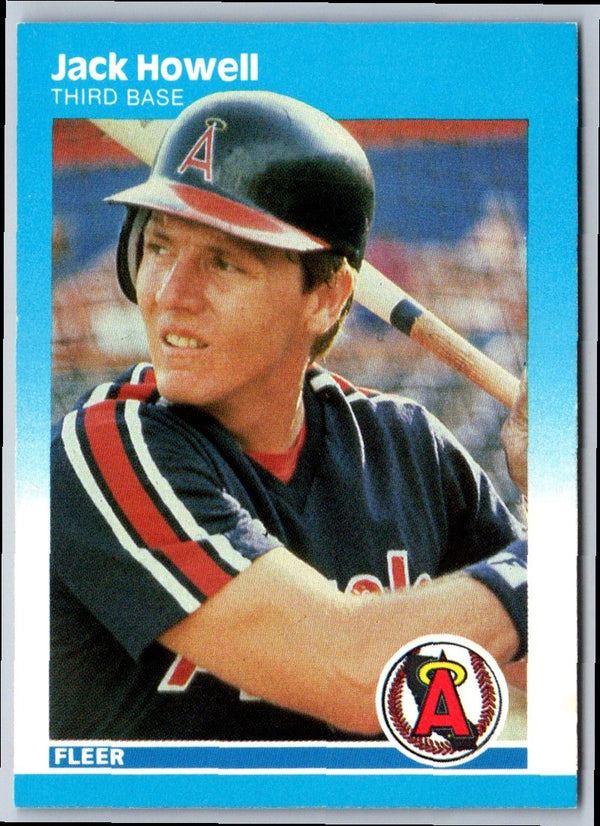 1987 Fleer Jack Howell #83