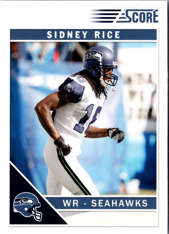 2011 Score Sidney Rice #164