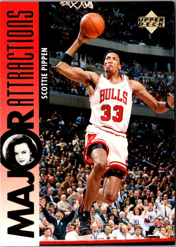 1995 Upper Deck Scottie Pippen/Jenna Von Oy #338